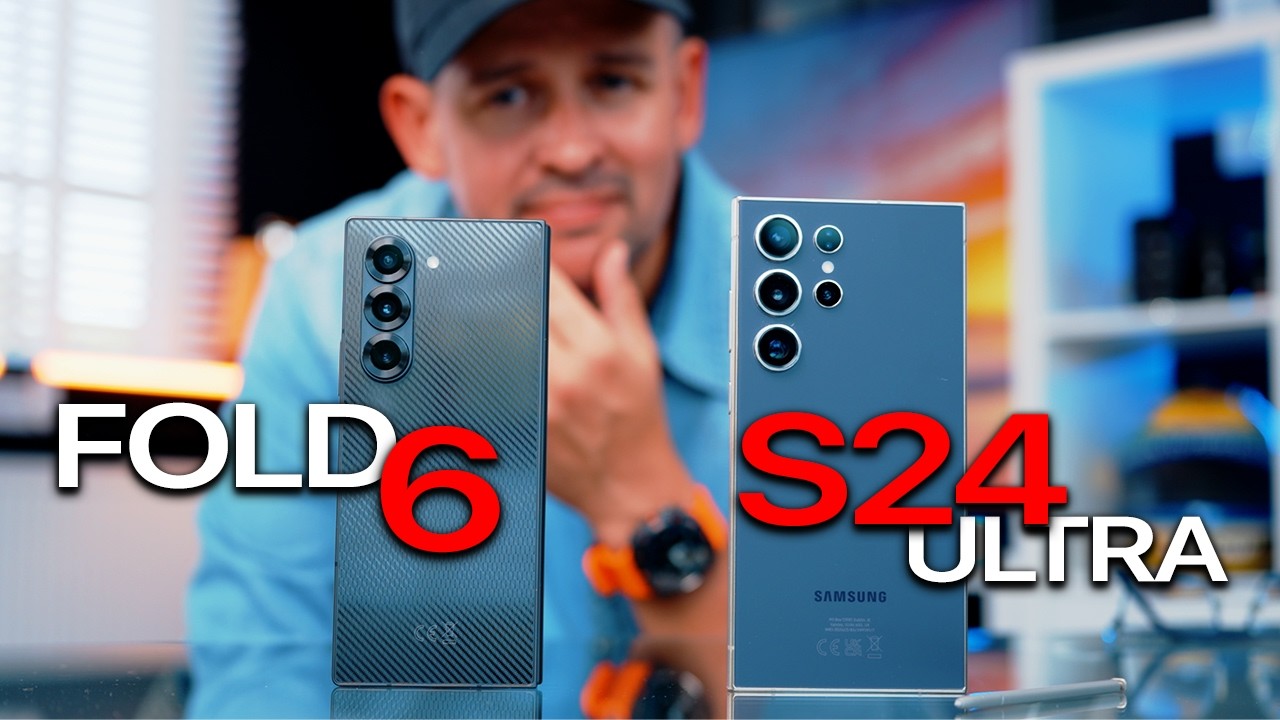 Galaxy S24 Ultra vs Z Fold 6 🤯 Não Acreditei na Qualidade!