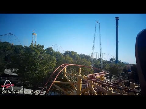 Front row point of view footage of Spinning Dragons