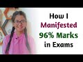 How I Manifested 96 Marks In Exams Manifestation Technique Twesha Jaiin The Youngest Occultist