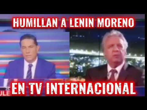 FERNANDO DEL RINCON HUMILIATES LENIN MORENO ON INTERNATIONAL TV