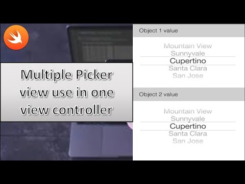 How to use Multiple PickerView in Single View Controller | Swift Developer