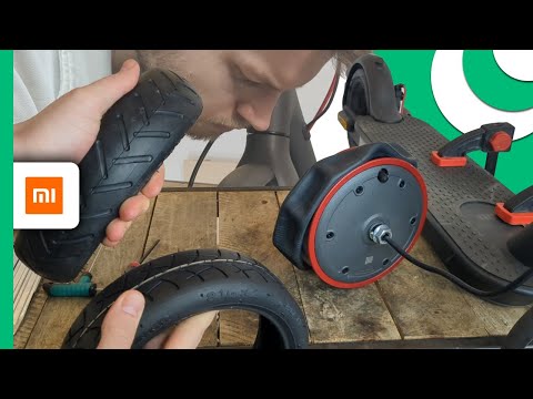 Xiaomi TUTO - Changing the front wheel! Tire and tube: M365 Pro - Mi 3 🛴💚