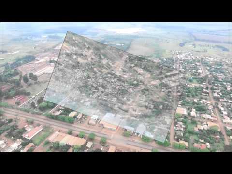Virasoro desde el aire - Recorriendo la ciudad - PARTE 1 ( Gdor. Ing. Valentin Virasoro)