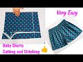 Baby Shorts Cutting And Stitching Shorts Cutting And Stitching