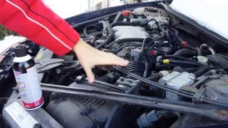 Starting fluid winter cold start