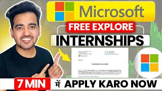 Microsoft Explore Summer Internships for College Students - UG & PG | Paid Internships 2026