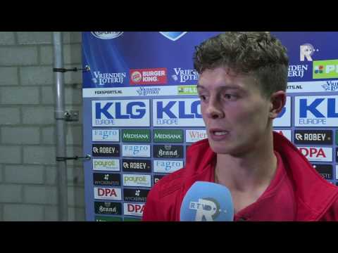 Bas Kuipers na de 4-0 nederlaag in Kerkrade