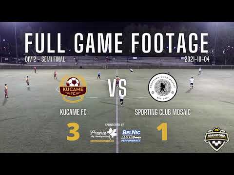 MMSL - DIV 2 PLAYOFFS - SEMI - KUCAME FC 3-1 SPORTING CLUB MOSAIC