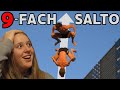 Er Bricht Den TRAMPOLIN WELTREKORD 9 Facher Salto