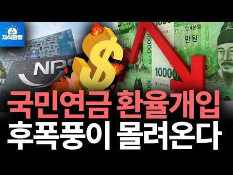 국민연금 환율개입, 약인가 독인가?