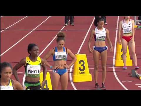 IAAF World Junior Championships 2014 - Women's 200 Metres Semi-Final Heat 1