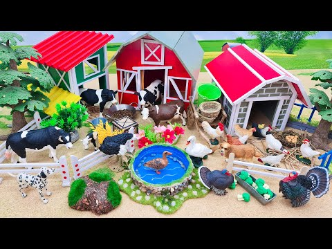 Top The Most Creative Diy Miniature Farm | Barnyard for Cow and Chicken | Dairy Farm Diorama