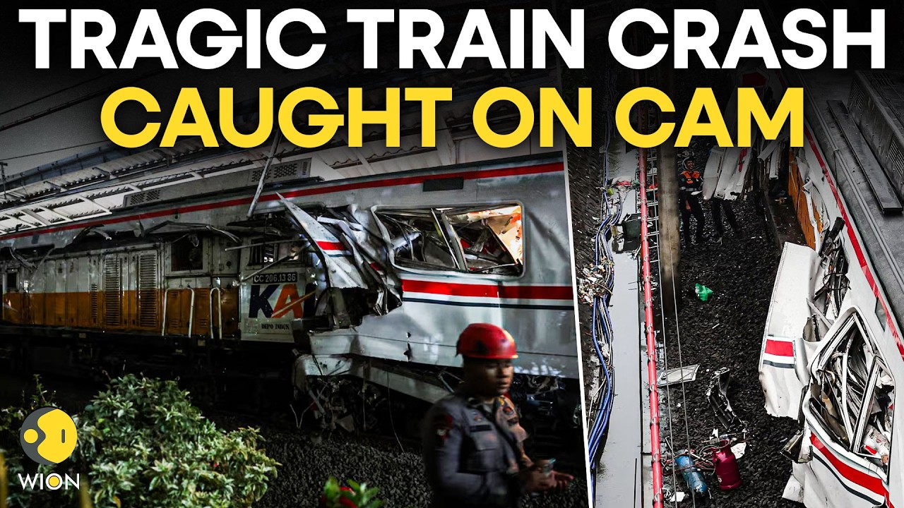 Jakarta Train Collision LIVE: Indonesia Shocked as Train Crash Leaves 7 Dead | WION Live
