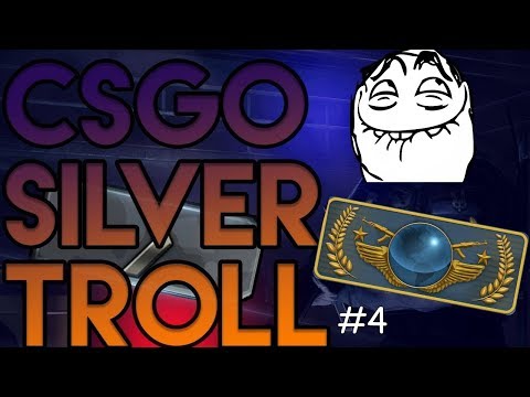 CS:GO - SMURFING IN SILVER #4 | SILVER USING AIMBOT!