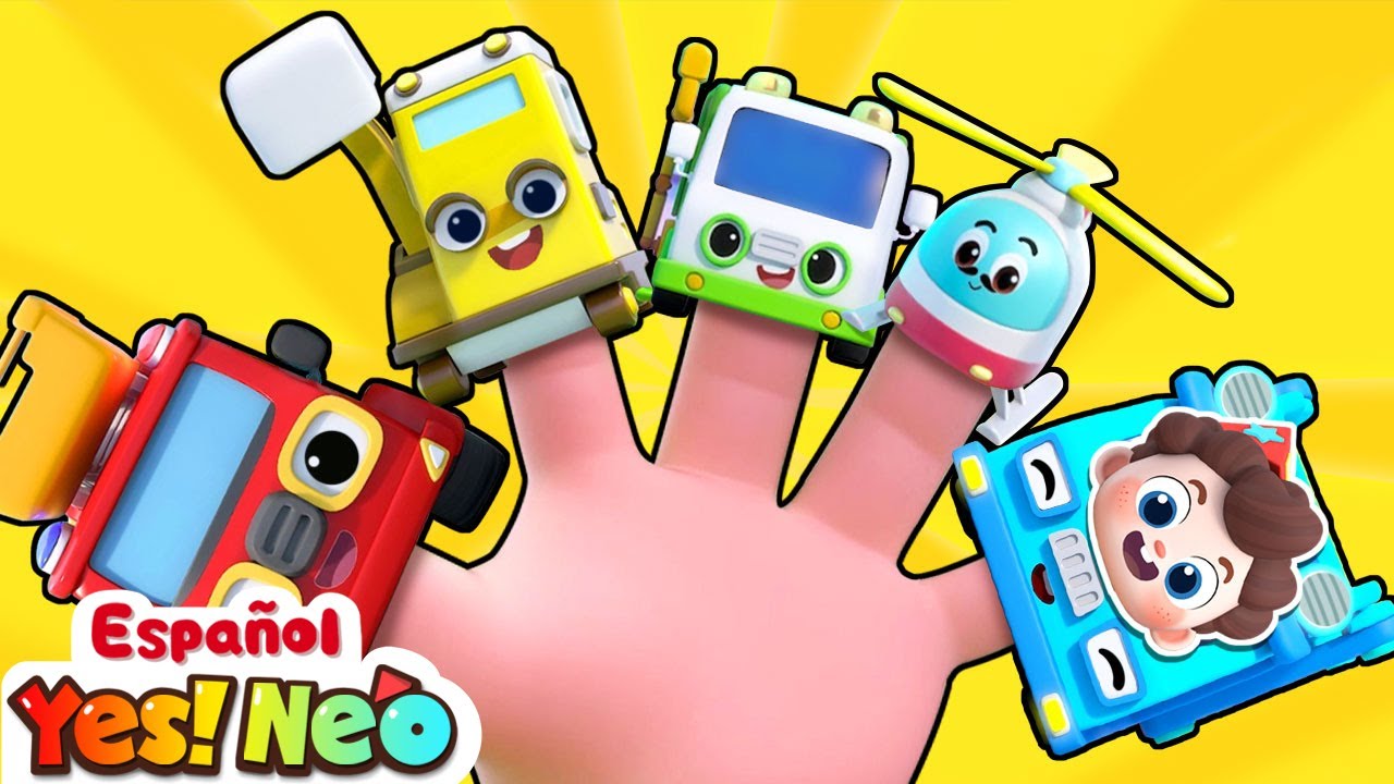 Familia Dedo del Transporte | Yes! Neo | Canciones Infantiles | BabyBus en Español