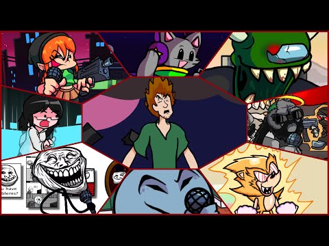 God Eater but Every Turn a Different Cover is Used - Friday Night Funkin'