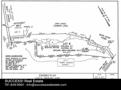 Lot 8 Indian Ln, Canton MA 02021 - Land - Real Estate - For Sale -