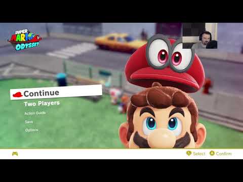 Super Mario Odyssey playthrough pt134 - New Donk Return: Letters and Girders