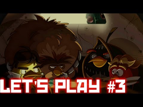 Let's Play Angry Birds Star Wars #3 - HAN SOLO GOING H.A.M!