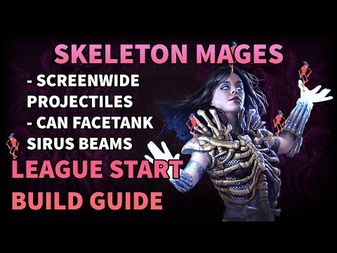 The STRONGEST Minion Build This League? - Skeleton Mage Necromancer 3.18 League Start Guide