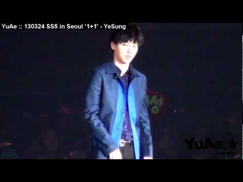YuAe : 130324 SS5 in Seoul '1+1=인중이?' - YeSung