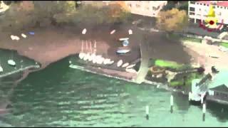 preview picture of video 'Alluvione Lombardia Maltempo Lago Maggiore Verbano - Video Elicottero'