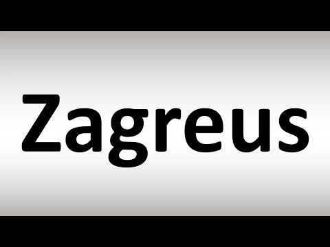 How to Pronounce Zagreus? (Hades, Greek Mythology)