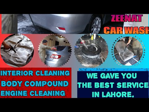 Toyota Corolla Gli Complete Detailing /internal and external Detail/#zeenatcarwash #lahorecarwash