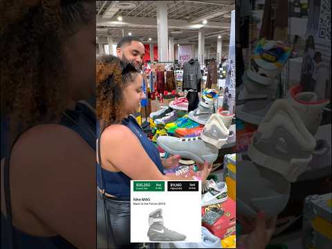 She bought her boyfriend Nike Mags… who won the deal? 🤯