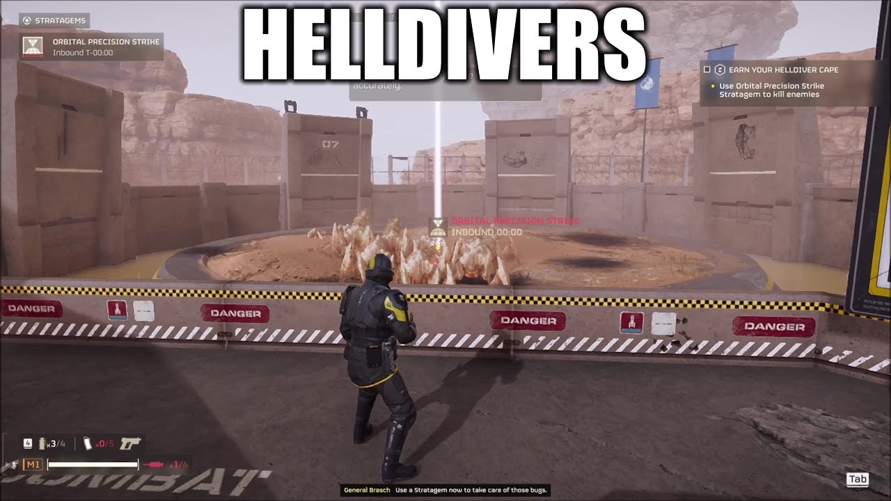 Helldivers 2 - Tutorial (Mars)