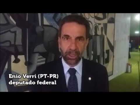 Deputado Enio Verri (PT/PR) Apoiando o PL 7306/17