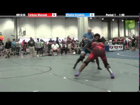 Women WM 58 KG - Tarkyia Mensah vs. Othella Feroleto