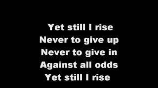Yolanda Adams(Still I Rise) Lyrics