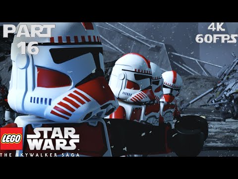 LEGO Star Wars: The Skywalker Saga No Commentary Walkthrough - Part 16 (4K60FPS)