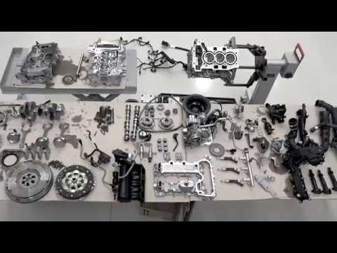 Peugeot 308 SW 1,2 PureTech - dismantle the engine (english subtitles)