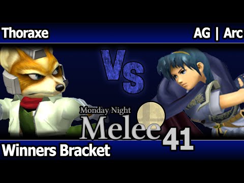 MNM 41 Melee - Thoraxe  (Fox) vs AG | Arc (Marth) - Winners Bracket