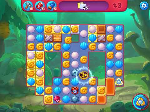 Fishdom Hard level 6412 no boosters フィッシュダム ハード [Friend's]