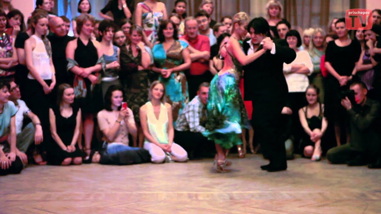 Alejandra Mantinian & Aoniken Quiroga, Moscow, (2-4), http://prisсhepov.ru, archive video, tango