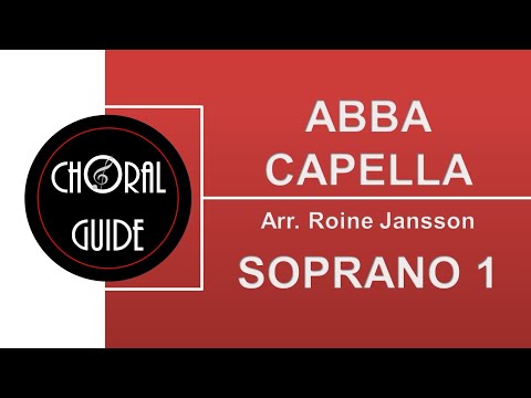 ABBA Capella - SOPRANO 1 (Arr R Jansson)