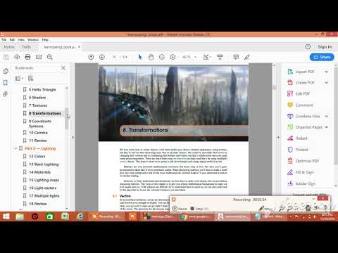 #21  openGL tutorial -  More explanation OpenGL graphic pipelines