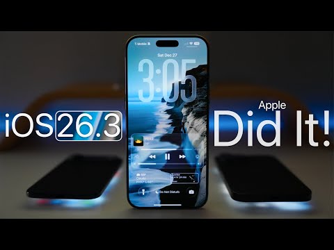 iOS 26.3 - Apple Did It!