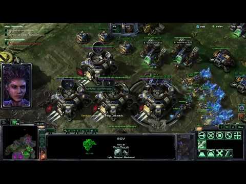 Starcraft LotV Co-op - Field of Screams (Raynor+Kerrigan, Brutal)