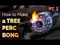 How to Blow Glass Pipes, Bongs, Bubblers, & More by Purr - Tree Perc Bong Pt. 1