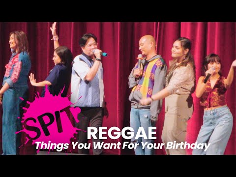 SPIT sings an improvised beach birthday bash! | Reggae | Things You Want For Your Birthday