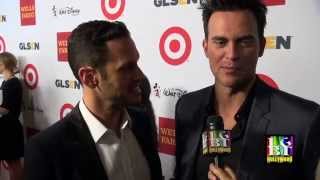 CHEYENNE JACKSON & Jason Landau! GLSEN LA 2014
