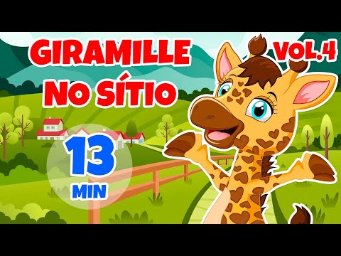 Giramille no Sítio Vol. 4 - Giramille 13 min | Desenho Animado Musical