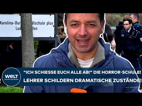 LUDWIGSHAFEN: "Ich schieße Euch alle ab!" Lehrer schildern dramatische Zustände an Realschule!