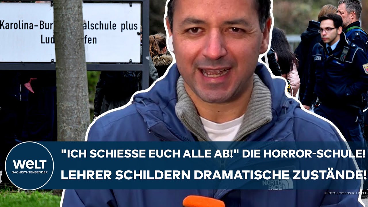 LUDWIGSHAFEN: "Ich schieße Euch alle ab!" Lehrer schildern dramatische Zustände an Realschule!