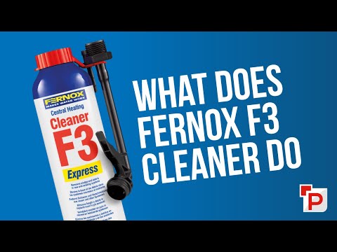 What does Fernox cleaner F3 do?