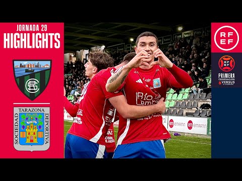 Resumen #PrimeraFederación | Sestao River 0-2 SD Tarazona | Jornada 29 | Temporada 2024/2025